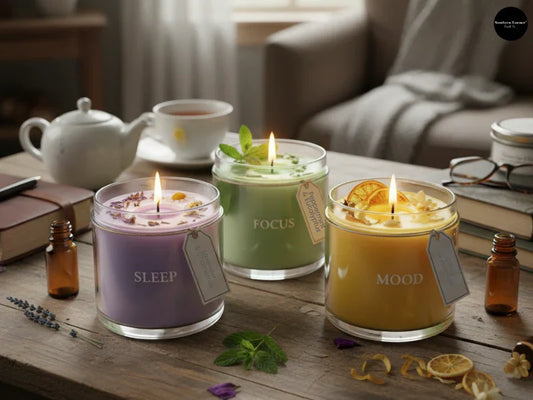 best scented candle for sleep focus mood gift set