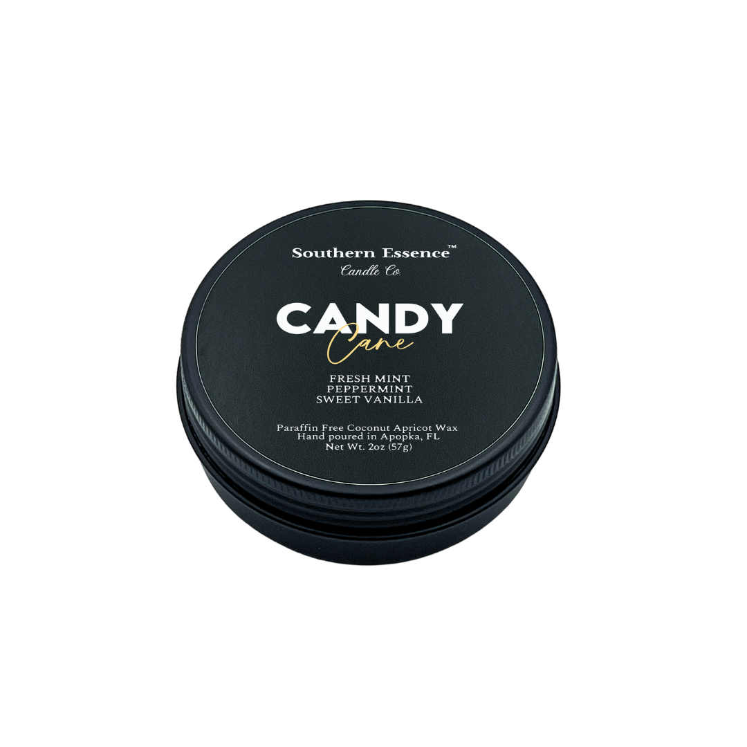 Candy Cane Candle | Coco Apricot Wax & Wood Wick