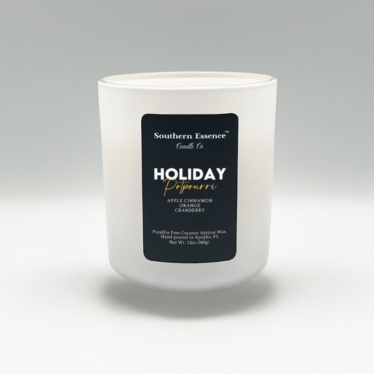 Holiday Potpourri | Hand-poured Coco Apricot Wax, Paraffin Free