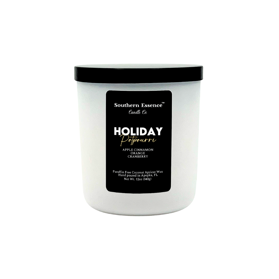 Holiday Potpourri | Hand-poured Coco Apricot Wax, Paraffin Free