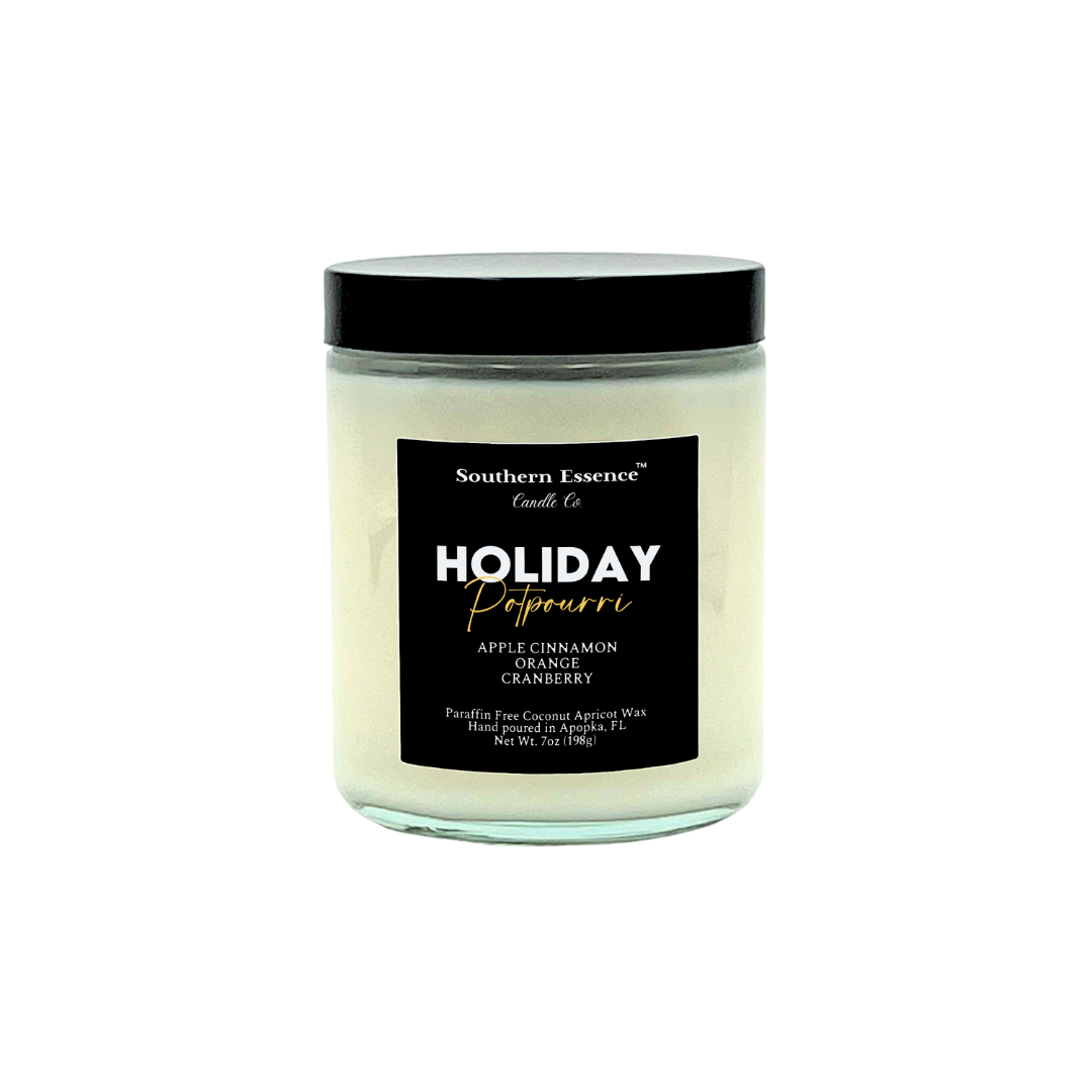 Holiday Potpourri | Hand-poured Coco Apricot Wax, Paraffin Free