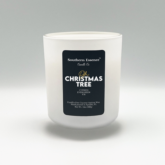 Oh Christmas Tree Candle | Coco Apricot Wax, Paraffin Free