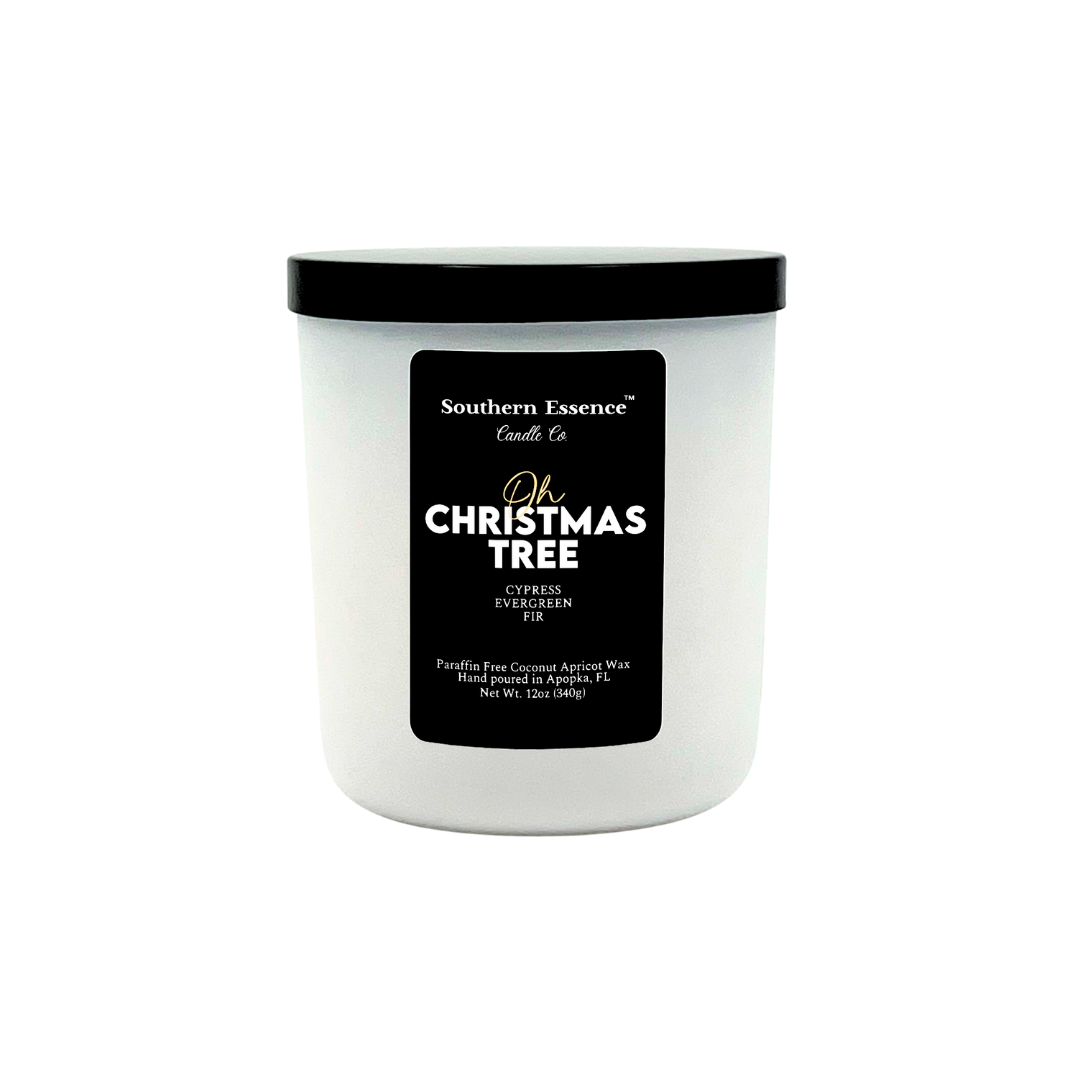 Oh Christmas Tree Candle | Coco Apricot Wax, Paraffin Free